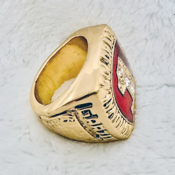 1990 Colorado Buffaloes championship ring – NCAA National Football champion ring NCAA Rings 1990 Colorado Buffaloes 4