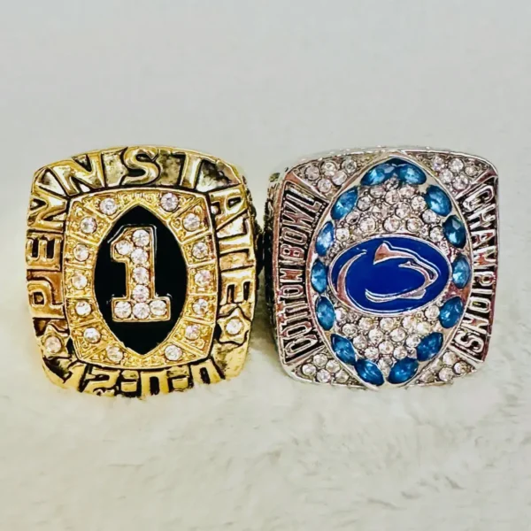 2 PSU Penn State NCAA championship ring set replica NCAA Rings college backetball