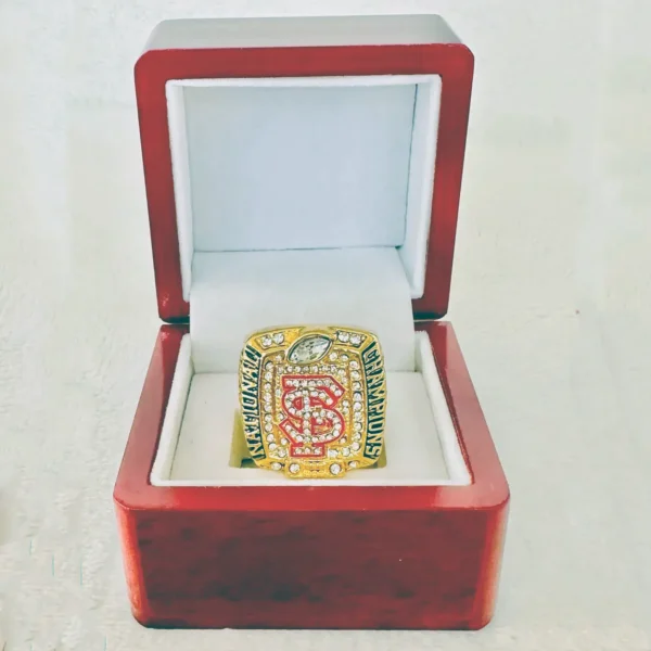 2013 Florida State Seminoles NCAA National championship ring NCAA Rings 2013 Florida State Seminoles 5