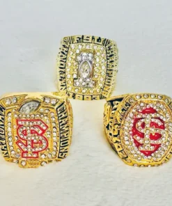 3 Florida State Seminoles NCAA National championship ring collection NCAA Rings college backetball 3 Florida State Seminoles NCAA National championship ring collection NCAA Rings college backetball