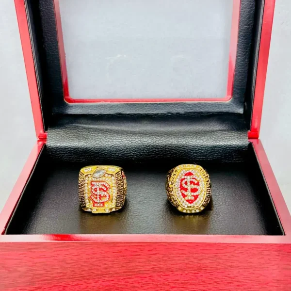 2 Florida State Seminoles NCAA championship ring set replica NCAA Rings college backetball 5