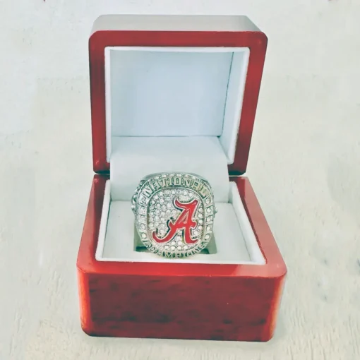 Alabama Desktop Rings 2016 Alabama Crimson Tide NCAA National championship ring - MVP Ring