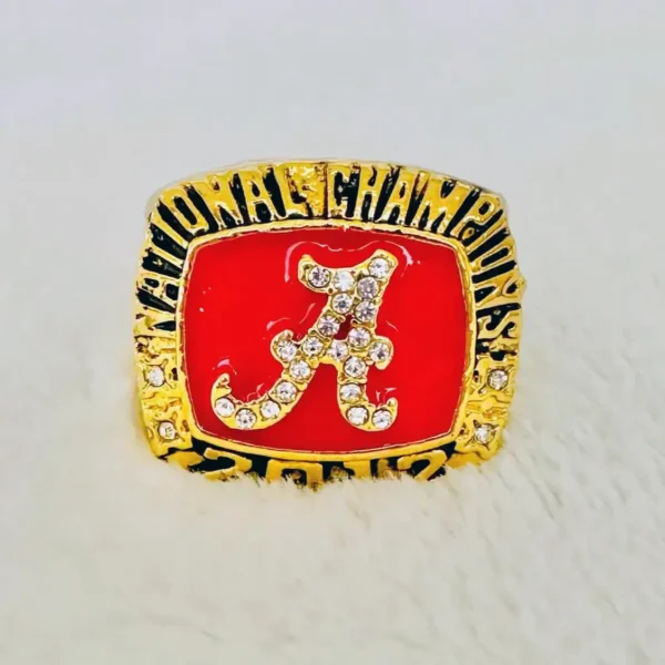 2012 Alabama Crimson Tide NCAA National championship ring NCAA Rings 2012 Alabama Crimson Tide