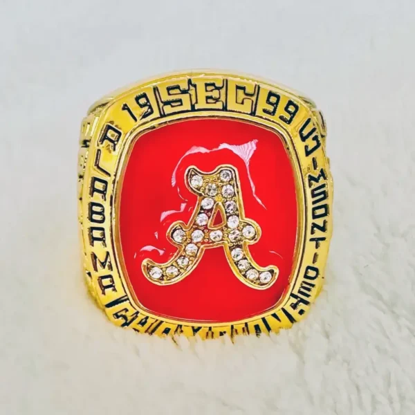 1999 Alabama Crimson Tide NCAA SEC championship ring NCAA Rings 1999 Alabama Crimson Tide