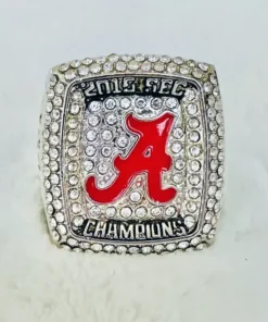 2015 Alabama Crimson Tide NCAA SEC championship ring NCAA Rings 2015 Alabama Crimson Tide