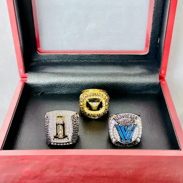 3 Villanova Wildcats NCAA championship ring collection NCAA Rings college backetball 5