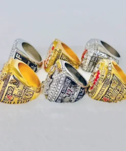 6 Alabama Crimson Tide NCAA National & SEC championship rings collection NCAA Rings Alabama Crimson Tide 2
