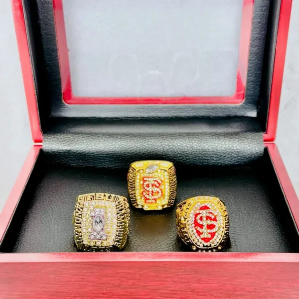 3 Florida State Seminoles NCAA National championship ring collection NCAA Rings college backetball 5