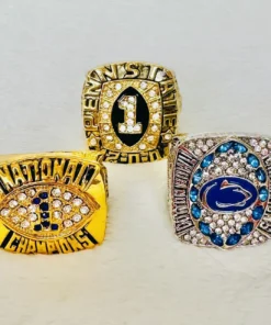 3 PSU Penn State NCAA championship ring collection NCAA Rings college backetball 3 PSU Penn State NCAA championship ring collection NCAA Rings college backetball