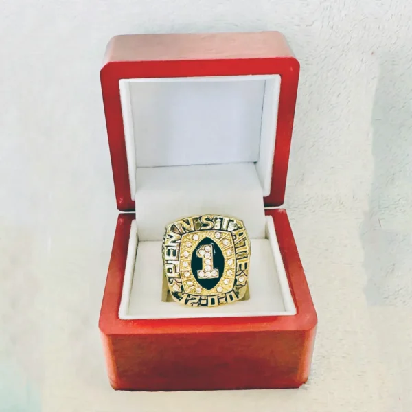 1995 Penn State PSU championship ring – NCAA National champion ring NCAA Rings 1995 Penn State 5