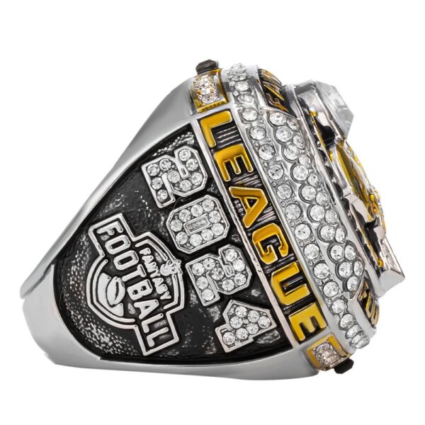 2024 Football Fantasy League FFL championship ring Football Rings 2024 fantasy football ring 2