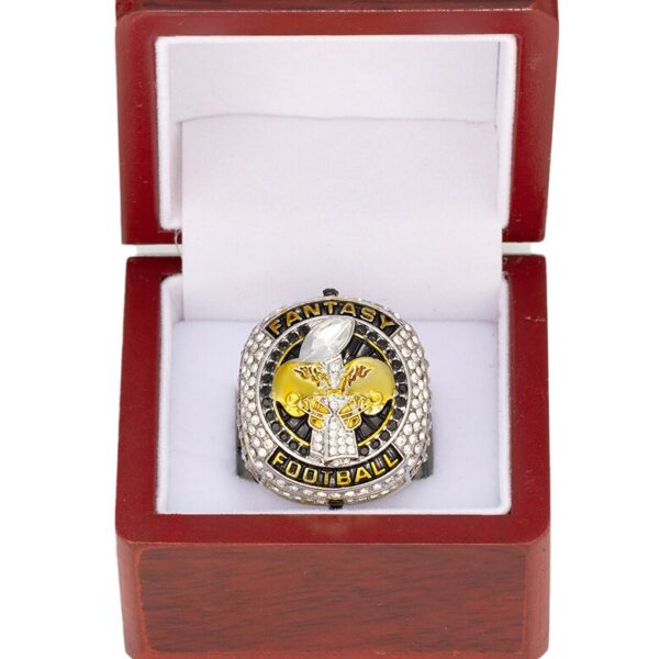 2024 Football Fantasy League FFL championship ring Football Rings 2024 fantasy football ring 6