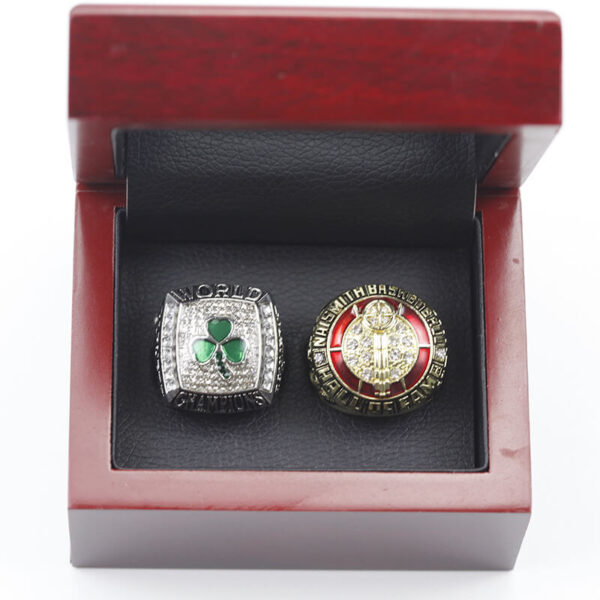 2 Kevin Garnett ring set – HOF Ring & 2008 Boston Celtics NBA championship ring set replica NBA Rings 2008 celtics ring 2