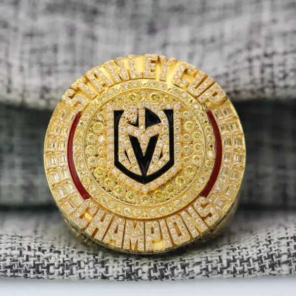 2023 Vegas Golden Knights NHL championship ring replica with custom name – Premium Series NHL Rings 2023 golden knights