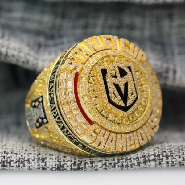 2023 Vegas Golden Knights NHL championship ring replica with custom name – Premium Series NHL Rings 2023 golden knights 5