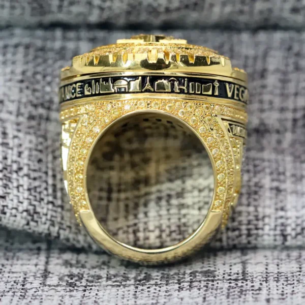 2023 Vegas Golden Knights NHL championship ring replica with custom name – Premium Series NHL Rings 2023 golden knights 9