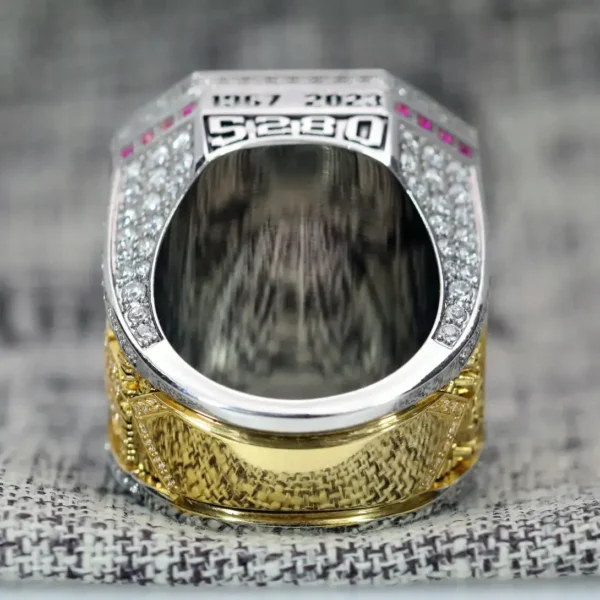 2023 Denver Nuggets NBA championship ring replica with custom name – Premium Series NBA Rings 2023 Denver Nuggets 6