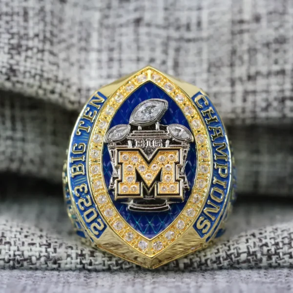 2024 Michigan Wolverines NCAA BIG TEN championship ring replica – Premium Series NCAA Rings 2024 big ten