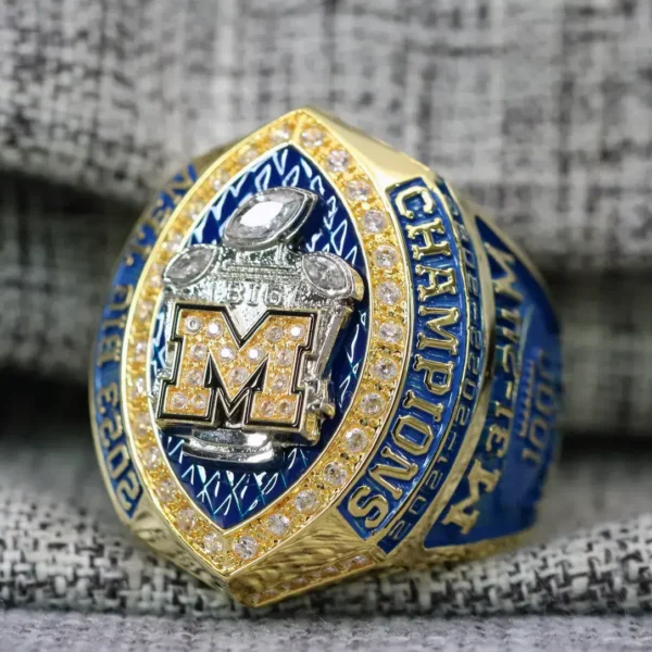 2024 Michigan Wolverines NCAA BIG TEN championship ring replica – Premium Series NCAA Rings 2024 big ten 4