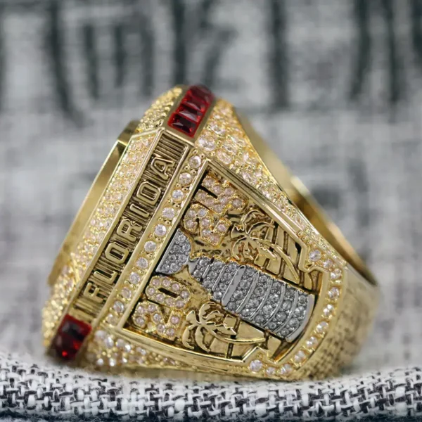 2024 Florida Panthers NHL championship ring replica with custom name – Premium Series NHL Rings 2024 Florida Panthers 7