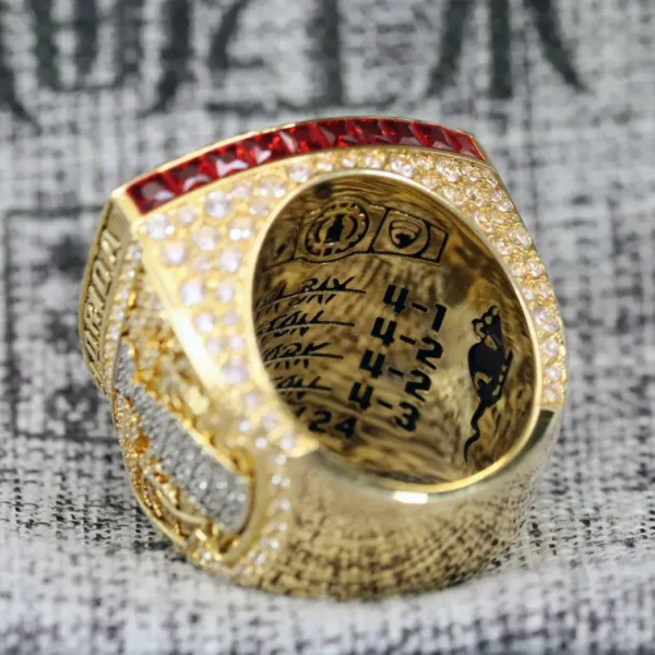 2024 Florida Panthers NHL championship ring replica with custom name – Premium Series NHL Rings 2024 Florida Panthers 8