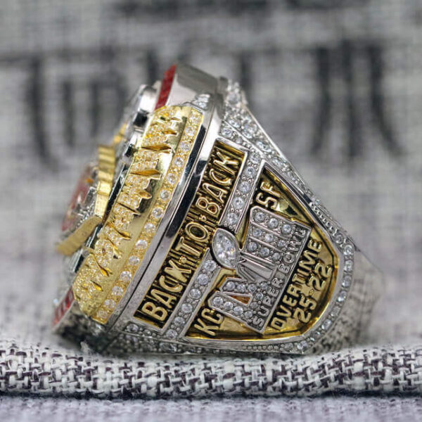 2024 Kansas City Chiefs championship ring replica with custom name – Premium Series Football Rings 2024 chiefs 4