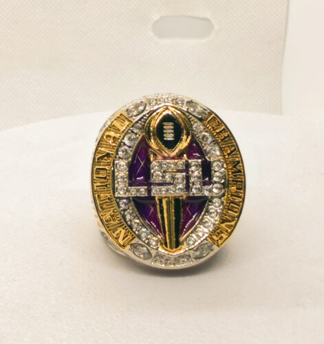 2019 Louisiana State University National championship ring replica with custom name - Premium Series photo review