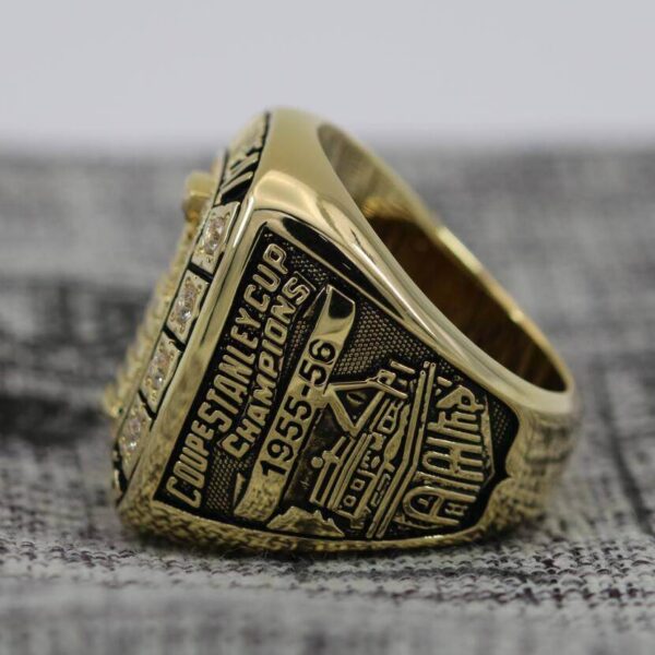 1956 Montreal Canadiens championship ring replica with custom name – Premium Series NHL Rings 1956 Canadiens 2