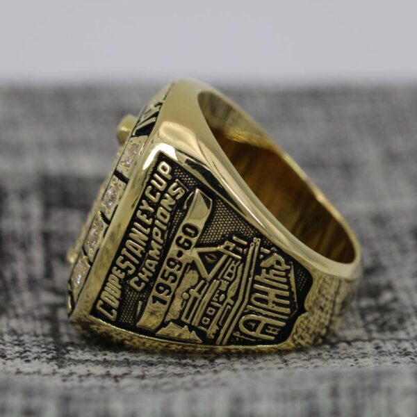 1960 Montreal Canadiens championship ring replica with custom name – Premium Series NHL Rings 1960 canadiens 2