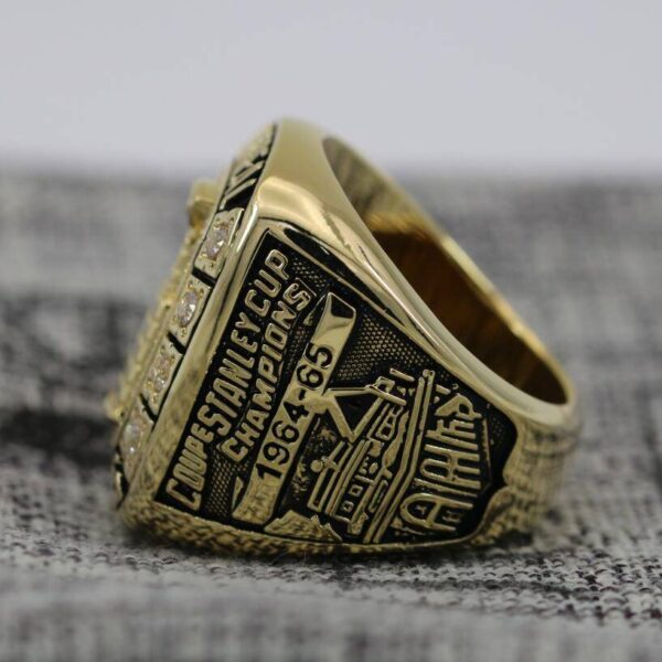 1965 Montreal Canadiens championship ring replica with custom name – Premium Series NHL Rings 1965 canadiens 2