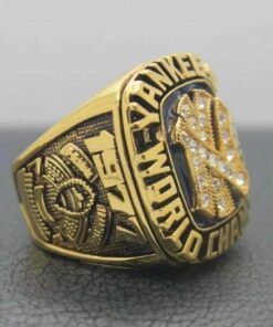 1977 New York Yankees MLB championship ring replica with custom name – Premium Series MLB Rings 1997 yankees 2