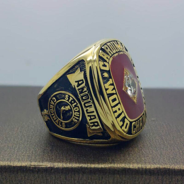 1982 St. Louis Cardinals MLB championship ring replica with custom name – Premium Series MLB Rings 1982 cardinals 2