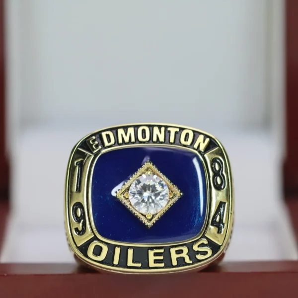 1984 Edmonton Oilers championship ring replica with custom name – Premium Series NHL Rings 1984 oilers