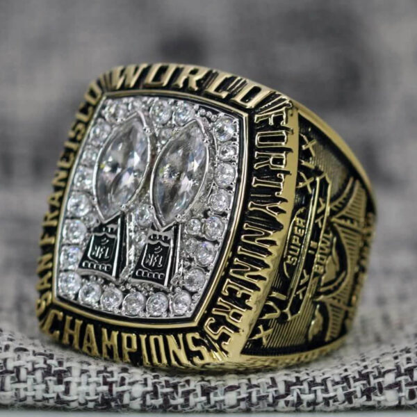 1984 San Francisco 49ers championship ring replica with custom name – Premium Series Football Rings 1984 49ers 4