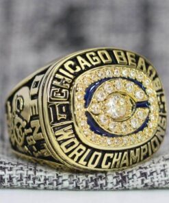 1985 Chicago Bears championship ring replica with custom name – Premium Series Football Rings 1985 bears 2