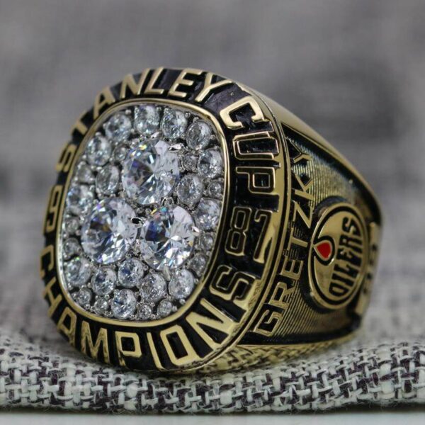 1987 Edmonton Oilers championship ring replica with custom name – Premium Series NHL Rings 1987 penguins 5