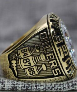 1987 Edmonton Oilers championship ring replica with custom name – Premium Series NHL Rings 1987 penguins 2