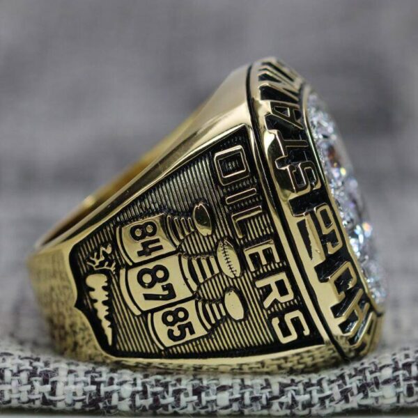 1987 Edmonton Oilers championship ring replica with custom name – Premium Series NHL Rings 1987 penguins 2