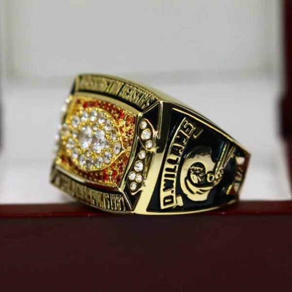 1987 Washington Rеdskins (Commanders) championship ring replica with custom name – Premium Series Football Rings championship ring for sale 4