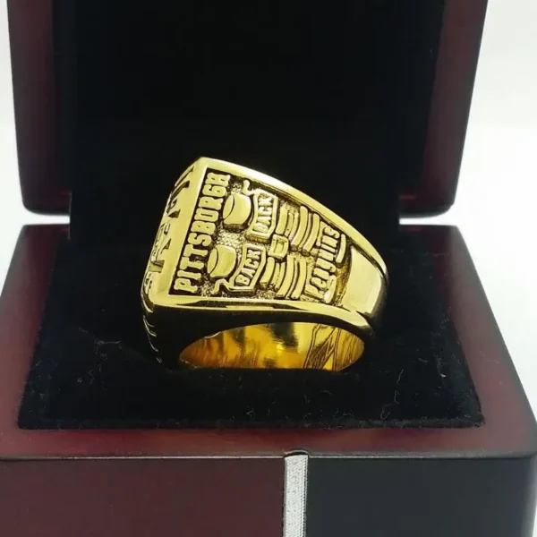 1992 Pittsburgh Penguins championship ring replica with custom name – Premium Series NHL Rings 1992 penguins 4