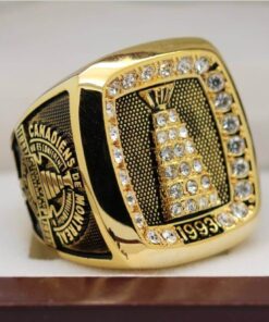 1993 Montreal Canadiens championship ring replica with custom name – Premium Series NHL Rings 1993 canadiens 2