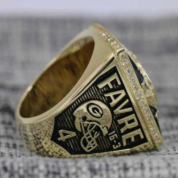 1996 Green Bay Packers championship ring replica with custom name – Premium Series Football Rings 1997 packers 2