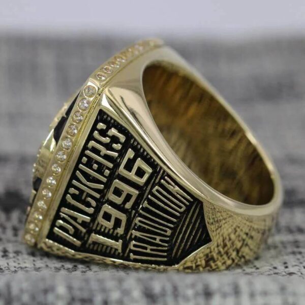 1996 Green Bay Packers championship ring replica with custom name – Premium Series Football Rings 1997 packers 4