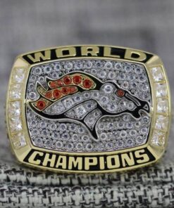 1997 Denver Broncos championship ring replica with custom name – Premium Series Football Rings 1997 broncos