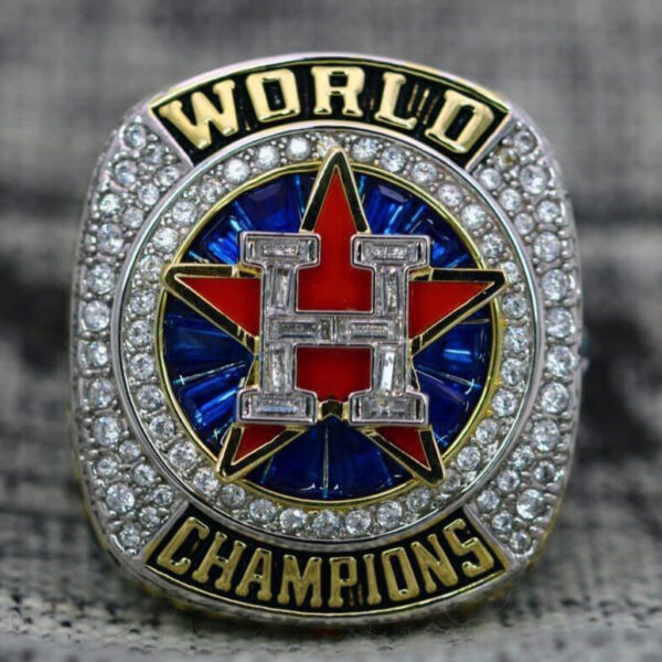 2017 Houston Astros MLB championship ring replica with custom name – Premium Series MLB Rings 2017 astros