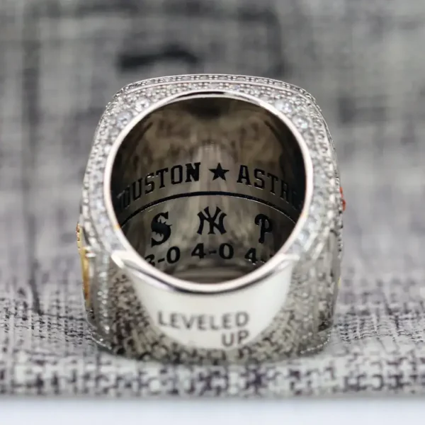 2022 Houston Astros MLB championship ring replica with custom name – Premium Series MLB Rings 2022 Houston Astros 9