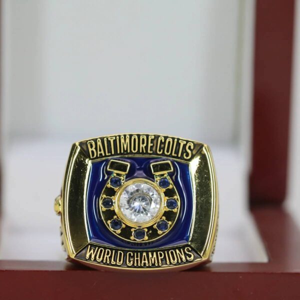 1970 Baltimore Colts championship ring replica with custom name – Premium Series Football Rings 1970 colts memorabilia