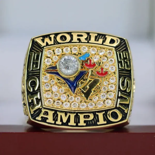 1993 Toronto Blue Jays MLB championship ring replica with custom name – Premium Series MLB Rings 1992 Toronto Blue Jays