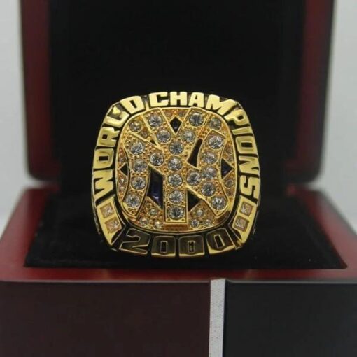 2000 New York Yankees MLB championship ring replica with custom name ...