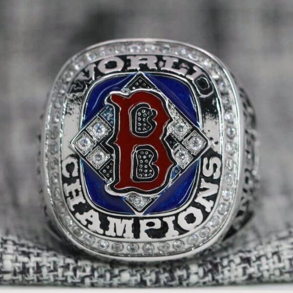 2004 Boston Red Sox MLB championship ring replica with custom name – Premium Series MLB Rings 2004 red sox